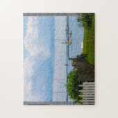 Zwischen Häusern Puzzle (Vertikal)