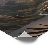 Zwischen Himmel und Stein Poster (Ecke)