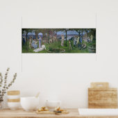 Zwischen Kunst und Natur, 1890 Poster (Küche)