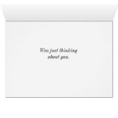 Zwischen Maisfeldern denken Sie an Ihre Karte (Innenansicht Horizontal (Unten))