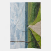 Zwischen Maisfeldern Geschirrtuch (Vertikal)