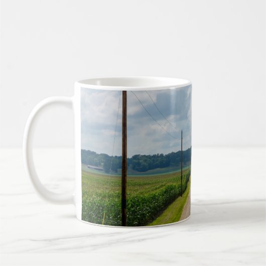 Zwischen Maisfeldern Kaffee-Tasse Kaffeetasse (Links)