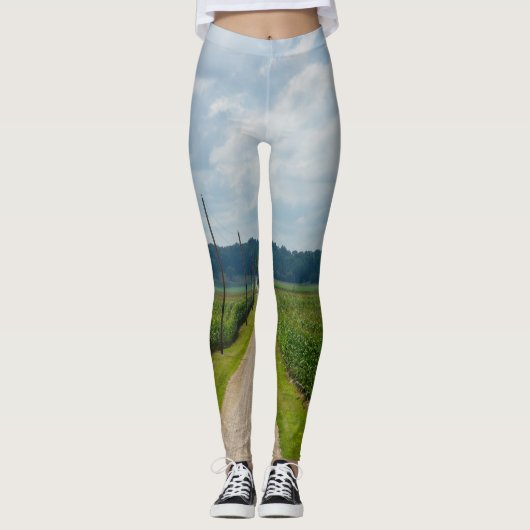 Zwischen Maisfeldern Leggings (Vorderseite)