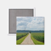 Zwischen Maisfeldern Magnet (Vorderseite/Rückseite)