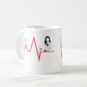 Zwischen Puls und Aktion Kaffeetasse (Vorderseite Links)