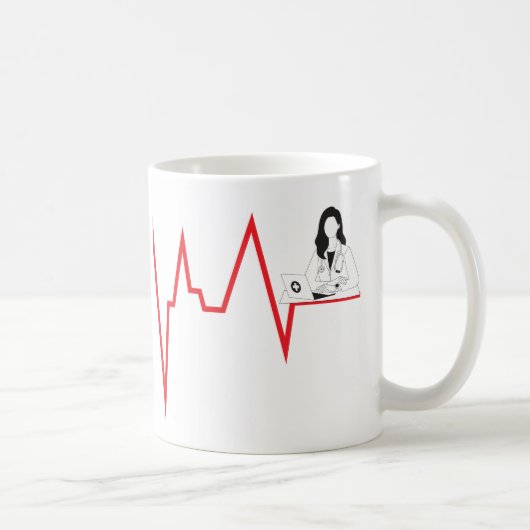 Zwischen Puls und Aktion Kaffeetasse (Rechts)