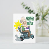 Zwischen reif und unreif postkarte (Stehend Vorderseite)