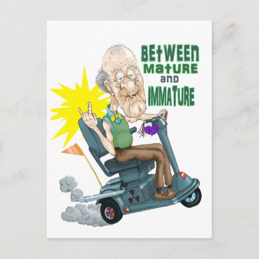 Zwischen reif und unreif postkarte (Vorderseite)