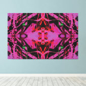 Zwischen Rock und Hard Place 60x40 Leinwanddruck (Insitu (Holzboden))