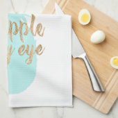 Zwischen Rot I Geschirrtuch (Viertel Falte)