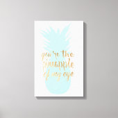 Zwischen Rot I Leinwanddruck (Vorderseite)