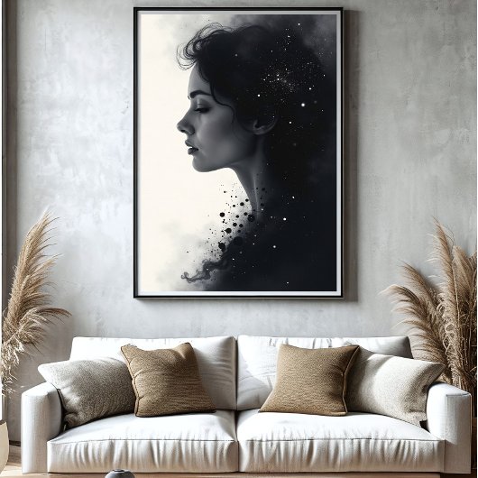 Zwischen Stille und Sternen Poster
