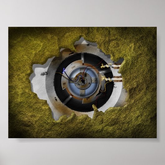 Zwischen Technologie und Natur Poster (Vorne)