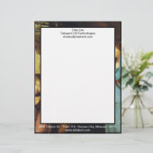 Zwischen Tragedy und Comedy - David Garrick Briefkopf (Stehend Vorderseite)