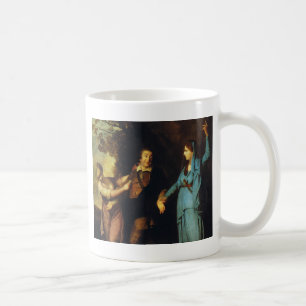 Zwischen Tragedy und Comedy - David Garrick Kaffeetasse