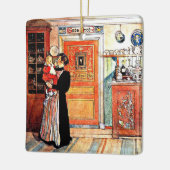 Zwischen Weihnachten und New Aco Keramikornament (Links)