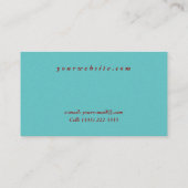 Zwischen Windows Visitenkarte (Rückseite)