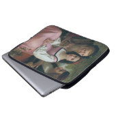 Zwischen Wohlstand und Liebe (von Bouguereau) Laptopschutzhülle (Vorne Knopf)