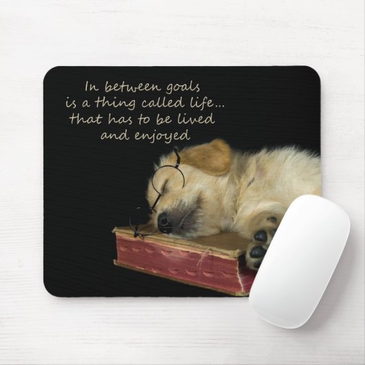 Zwischen Zielen Mousepad (Mit Mouse)