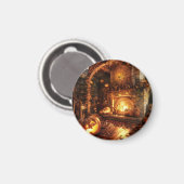 Zwischen Zimmerdekoration Magnet (Vorderseite/Rückseite)