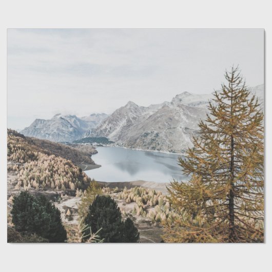 ZWISCHEN ZWEI BERGEN GESCHENKPAPIER (Flach)