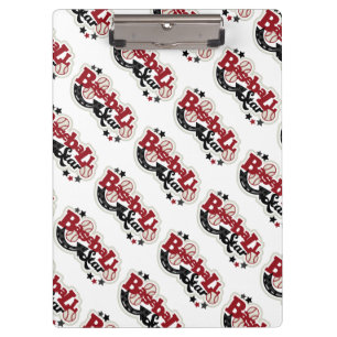 Zwischenablage/Baseball Star Klemmbrett