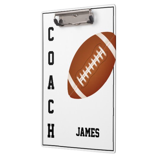 Zwischenablage des Fußballtrainers Klemmbrett (Links)