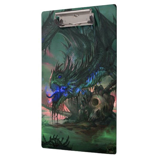 Zwischenablage/Drache mit Kopf Klemmbrett (Links)