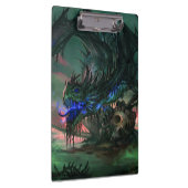 Zwischenablage/Drache mit Kopf Klemmbrett (Rechts)