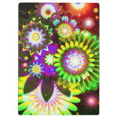 Zwischenablage/dynamische Blume Klemmbrett (Rückseite)