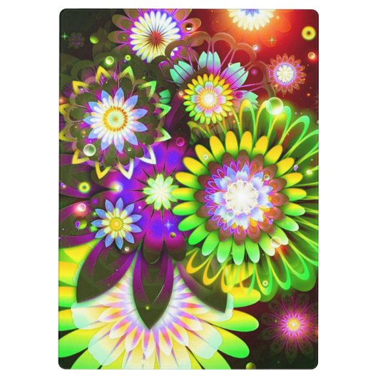 Zwischenablage/dynamische Blume Klemmbrett (Rückseite)