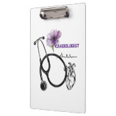 Zwischenablage "Elegantes medizinisches Logo" Klemmbrett (Links)