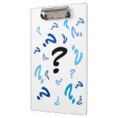 Zwischenablage - Fragezeichen in der Blues Klemmbrett (Links)