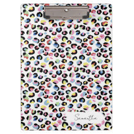 Zwischenablage für personalisierte Tierdrucke Klemmbrett