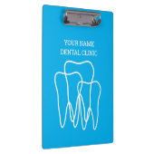 Zwischenablage für Zahnärzte in Zahnarztpraxis Klemmbrett (Rechts)