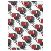 Zwischenablage/Fußball und Helm Klemmbrett (Rückseite)