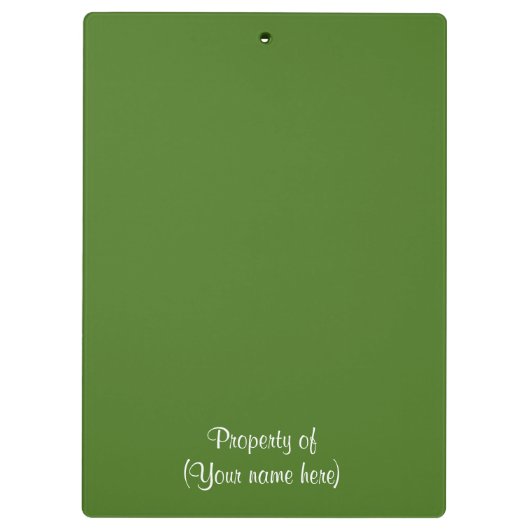 Zwischenablage/Fußballfeld Klemmbrett (Rückseite)