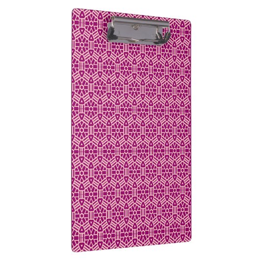 Zwischenablage - Hexagon-grafisches Muster Klemmbrett (Rechts)