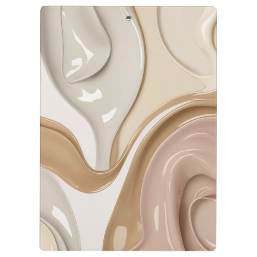 Zwischenablage in stilvoller Grafik Klemmbrett (Rückseite)