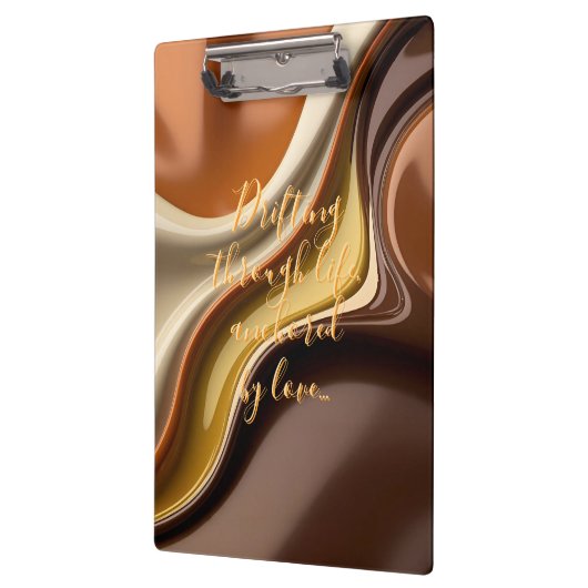 Zwischenablage in stilvoller Grafik Klemmbrett (Links)