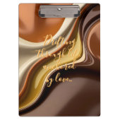 Zwischenablage in stilvoller Grafik Klemmbrett (Vorderseite)