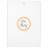 Zwischenablage Klemmbrett (Rückseite)