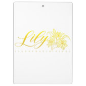 Zwischenablage Klemmbrett (Rückseite)