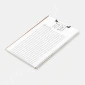 Zwischenablage mit Papiernachbezug (Lined Paper Po Post-it Klebezettel (angewinkelt)