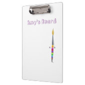 Zwischenablage mit Polly der Pinselspitze Klemmbrett (Links)