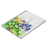 Zwischenablage "Wilde Sommer-Blume" Notizblock (Linke Seite)
