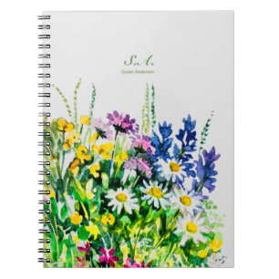 Zwischenablage "Wilde Sommer-Blume" Notizblock