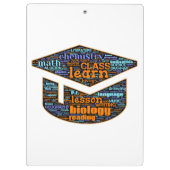 Zwischenablage - Word Cloud Klemmbrett (Rückseite)