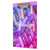 Zwischenablage zur Behandlung von Glitzer Klemmbrett (Links)