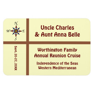 Zwischenlagen-Kompass-Gelb und Magnet